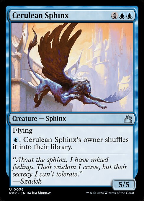 Cerulean Sphinx (rvr) 36