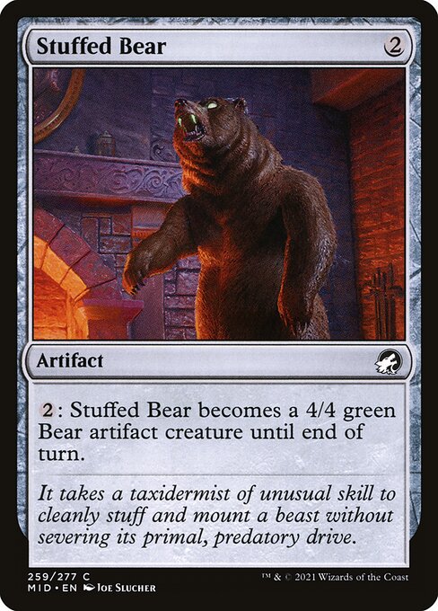 Stuffed Bear card image
