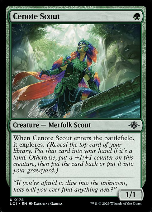 Cenote Scout (The Lost Caverns of Ixalan #178)