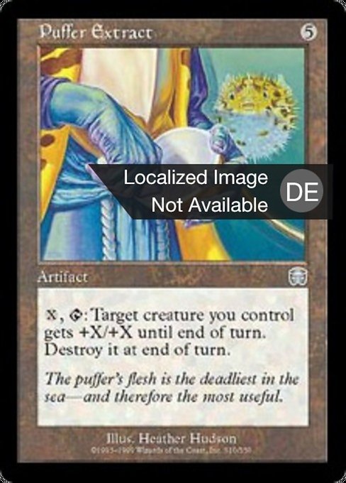 Puffer Extract (Mercadian Masques #310)