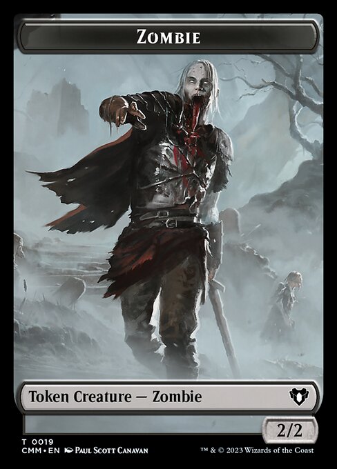 Zombie (Commander Masters Tokens #19)