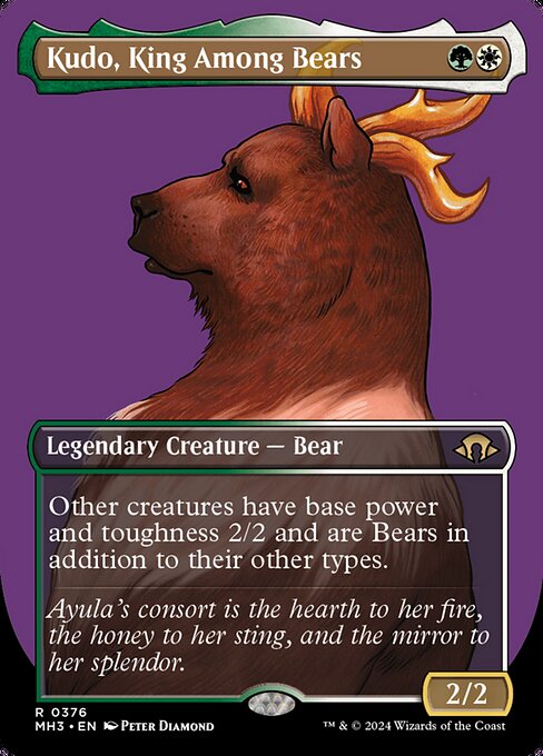 Kudo, King Among Bears (mh3) 376