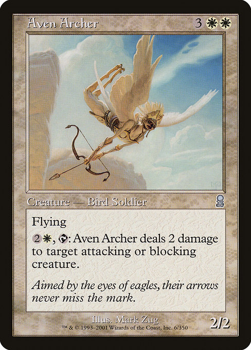 Archer avemain|Aven Archer