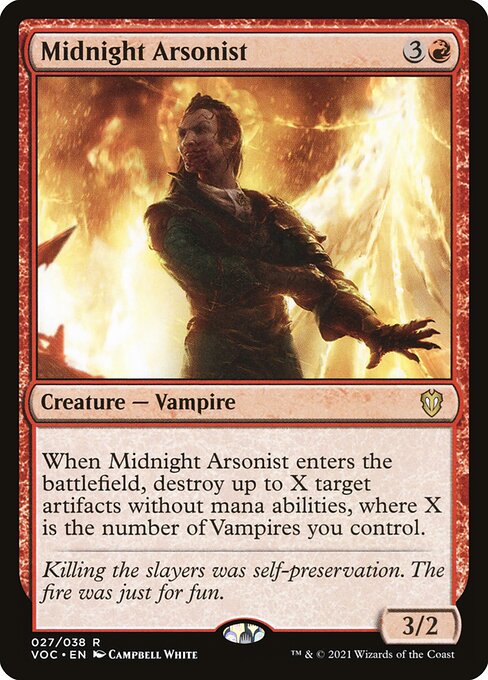 Midnight Arsonist card image