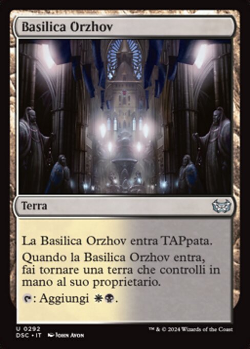 Orzhov Basilica (Duskmourn: House of Horror Commander #292)