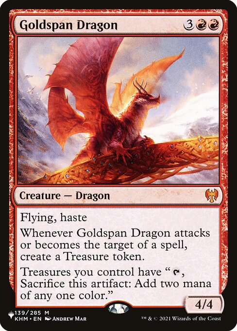 Goldspan Dragon (The List #777)
