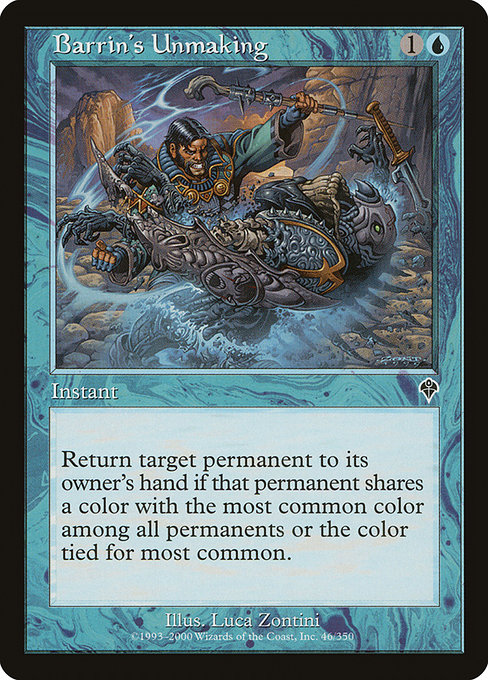 Barrin's Unmaking card image