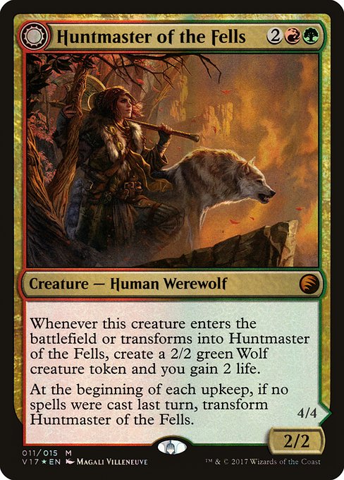 Huntmaster of the Fells // Ravager of the Fells card image