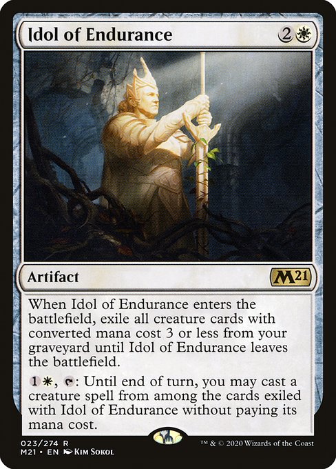 Idol of Endurance (Core Set 2021 #23)