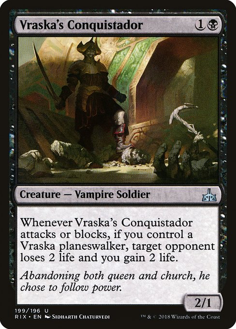 Vraska's Conquistador card image