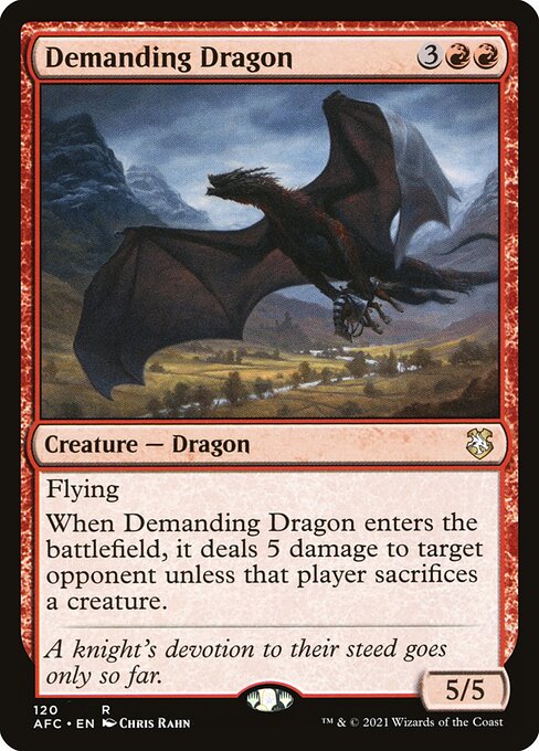 Demanding Dragon (Forgotten Realms Commander #120)