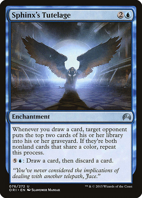 Sphinx's Tutelage card image