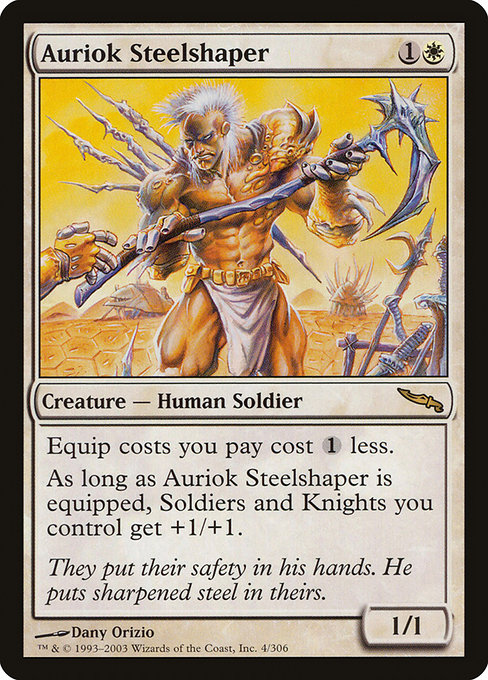 Auriok Steelshaper (Mirrodin #4)