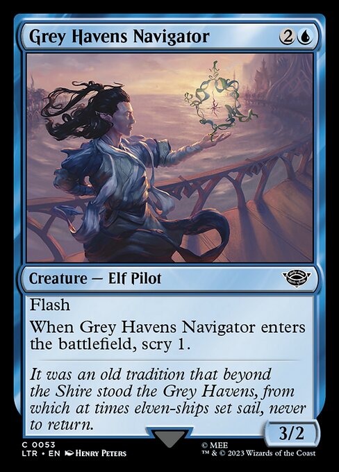 Navigateur des Havres Gris|Grey Havens Navigator