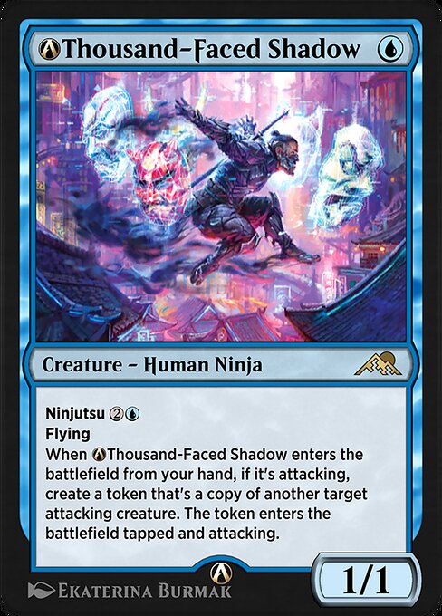 A-Thousand-Faced Shadow (Kamigawa: Neon Dynasty #A-86)