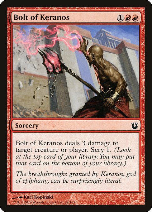 Bolt of Keranos (Born of the Gods #89)