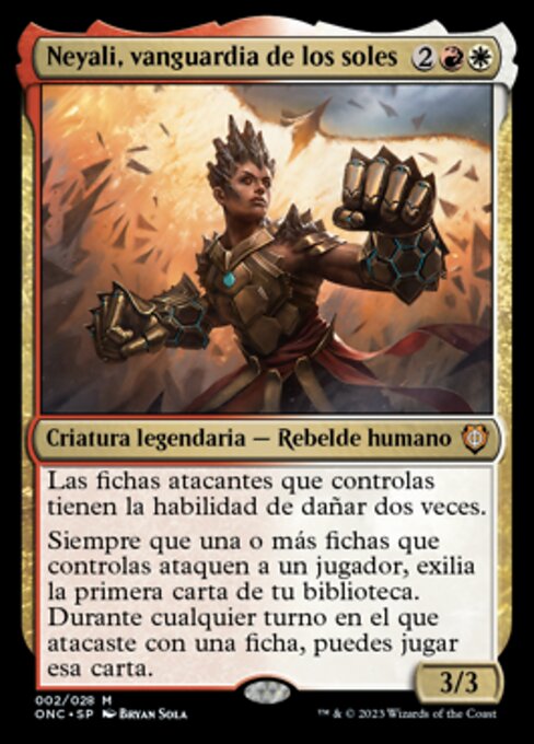 Neyali, Suns' Vanguard (Phyrexia: All Will Be One Commander #2)