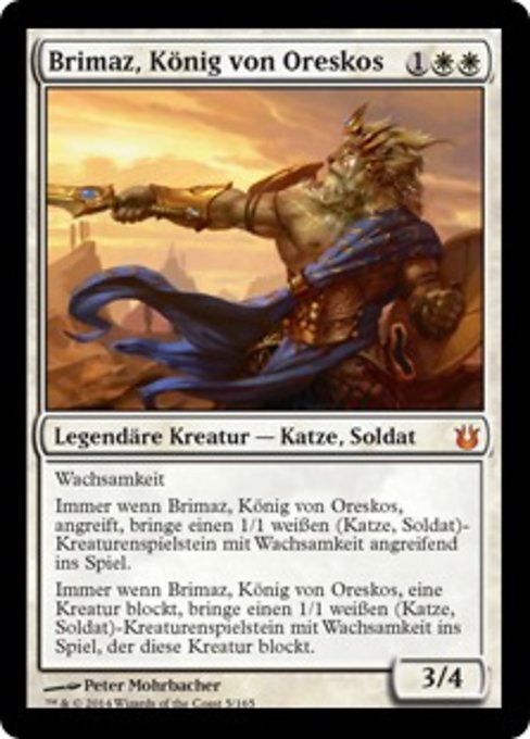 Brimaz, King of Oreskos (Born of the Gods #5)
