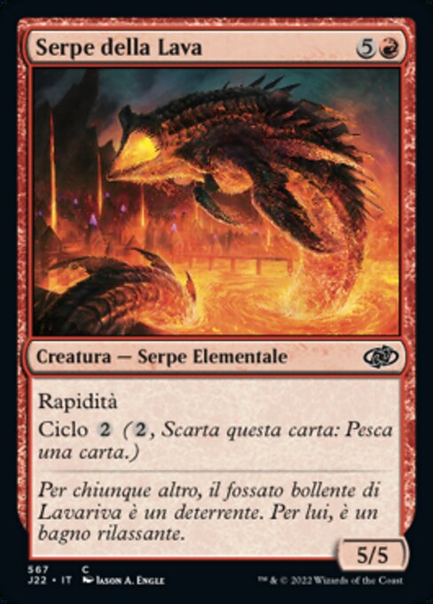 Lava Serpent (Jumpstart 2022 #567)