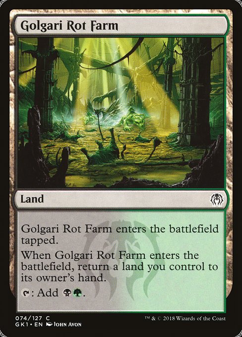 Golgari Rot Farm (GRN Guild Kit #74)