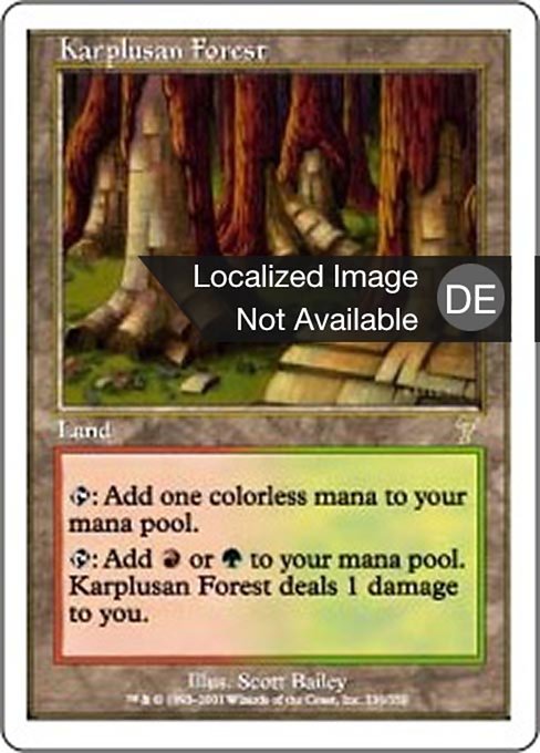 Karplusan Forest (Seventh Edition #336)