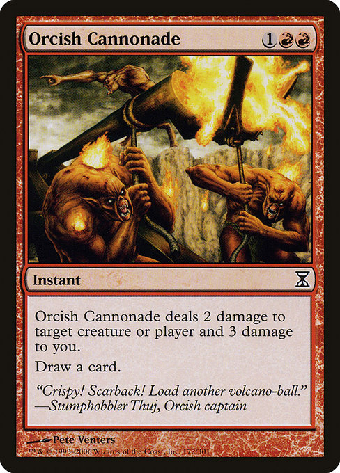 Orcish Cannonade (Time Spiral #172)
