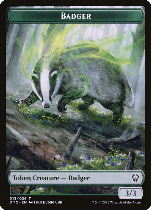 Badger (Dominaria United Tokens #15)