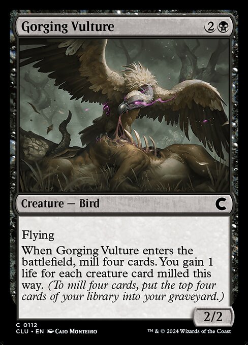 Gorging Vulture (Ravnica: Clue Edition #112)