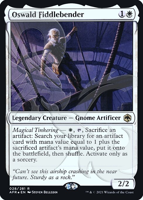 Oswald Fiddlebender (Adventures in the Forgotten Realms Promos #28a)
