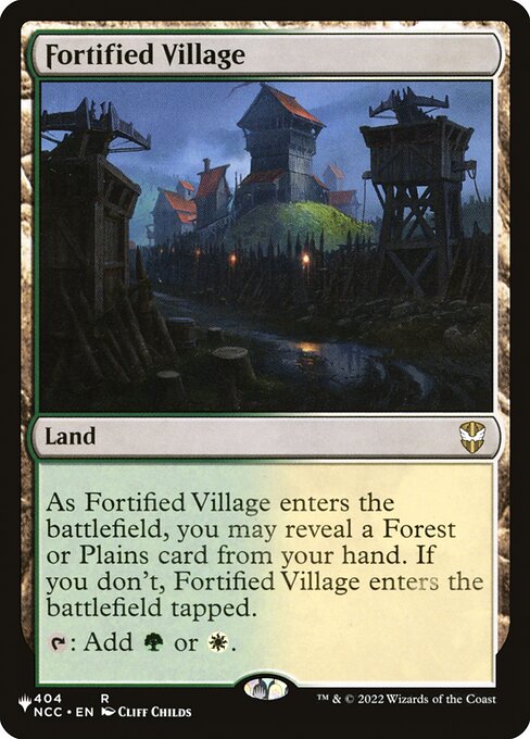 Fortified Village (plst) NCC-404