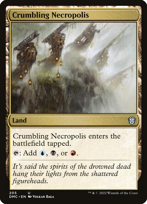 Crumbling Necropolis (Dominaria United Commander #205)