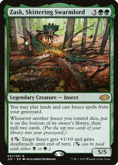 Zask, Skittering Swarmlord (j22) 47 Zask, Skittering Swarmlord (j22) 47
