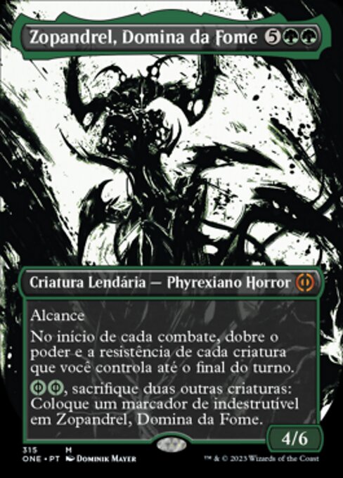 Zopandrel, Hunger Dominus (Phyrexia: All Will Be One #315)
