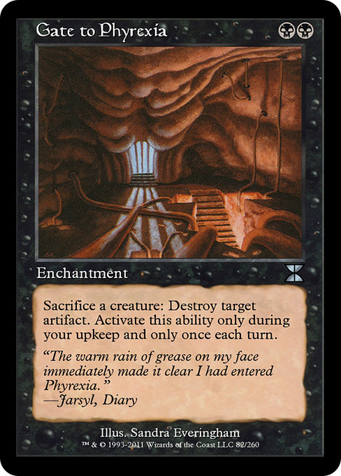 Gate to Phyrexia (Masters Edition IV #82)