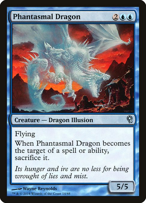 Phantasmal Dragon (Duel Decks: Jace vs. Vraska #14)