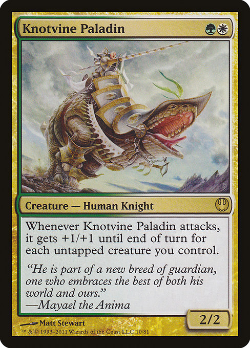 Knotvine Paladin (Duel Decks: Knights vs. Dragons #10)