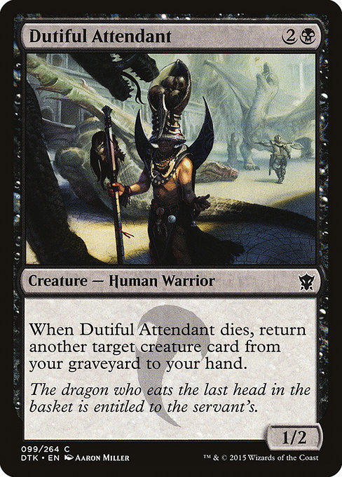 Dutiful Attendant (Dragons of Tarkir #99)