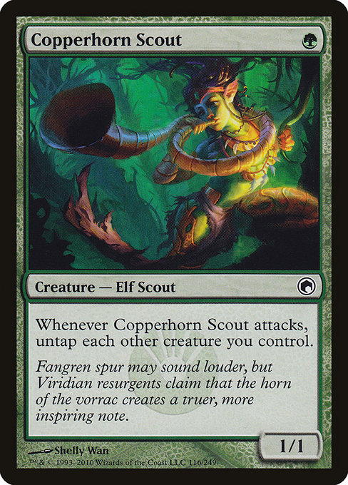 Copperhorn Scout (Scars of Mirrodin #116)
