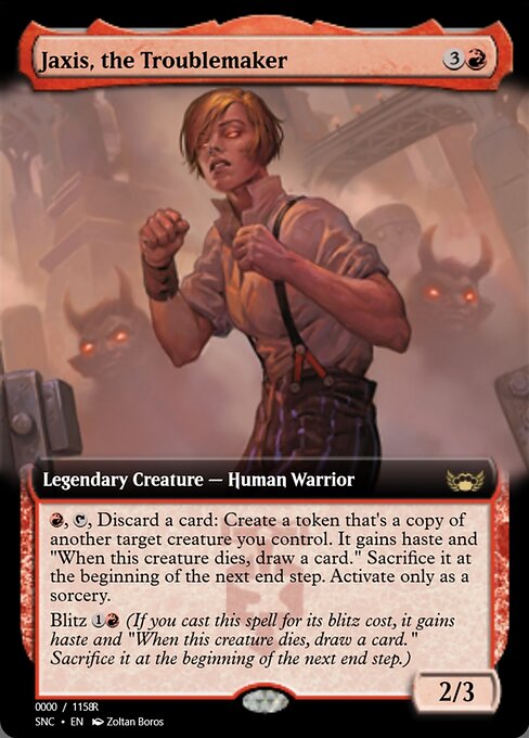 Jaxis, the Troublemaker (Magic Online Promos #99769)