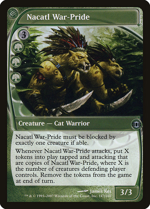 Nacatl War-Pride (Future Sight #147)