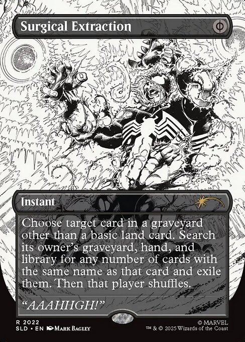 Surgical Extraction magic the gathering card art