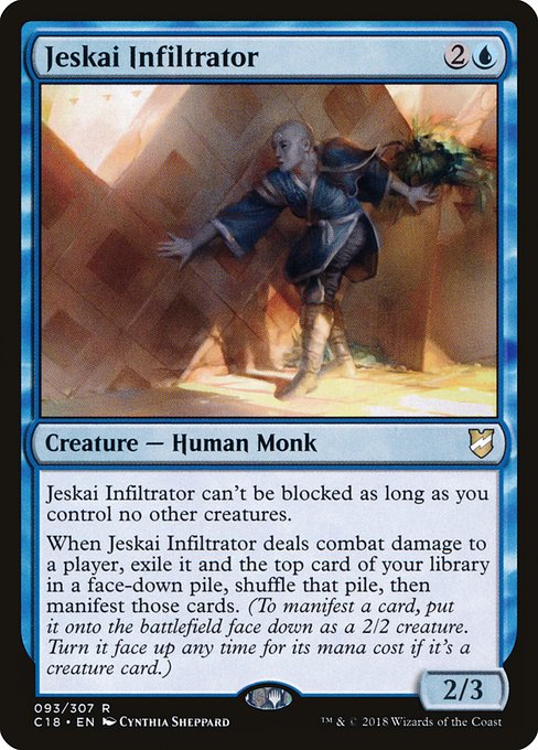 Jeskai Infiltrator (Commander 2018 #93)