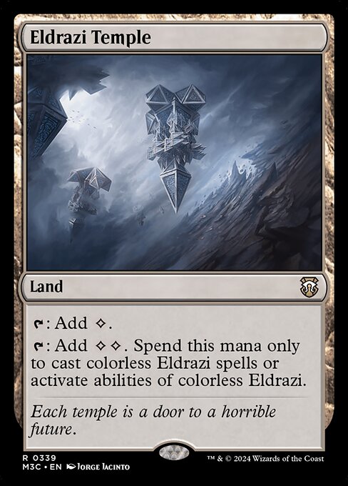Eldrazi Temple (Modern Horizons 3 Commander #339)