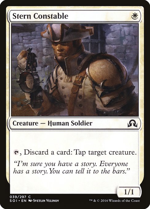 Stern Constable (Shadows over Innistrad #39)