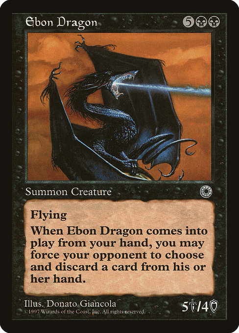 Dragon d'ébène|Ebon Dragon