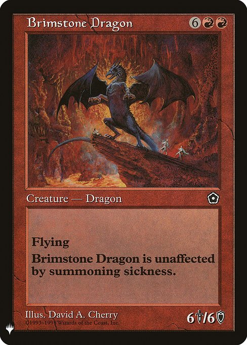 Dragon sulfureux|Brimstone Dragon