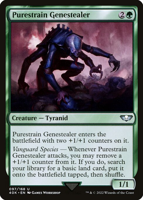 Purestrain Genestealer (Warhammer 40,000 Commander #97)