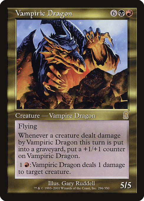 Vampiric Dragon (Odyssey #296)