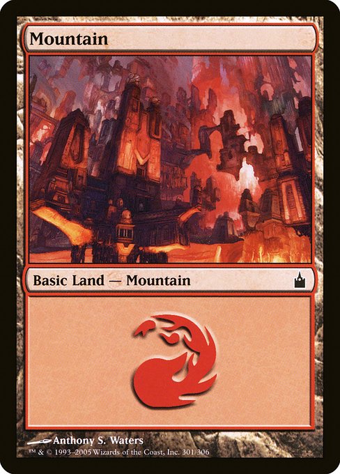 Mountain (Ravnica: City of Guilds #301)