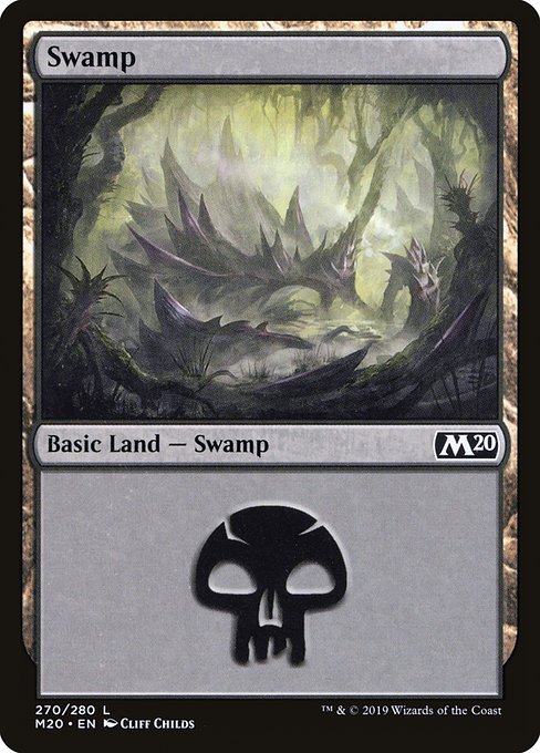 Swamp (Core Set 2020 #270)